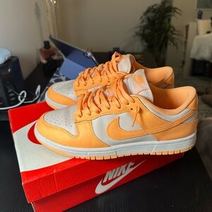 Nike “Peach and Cream” low dunks